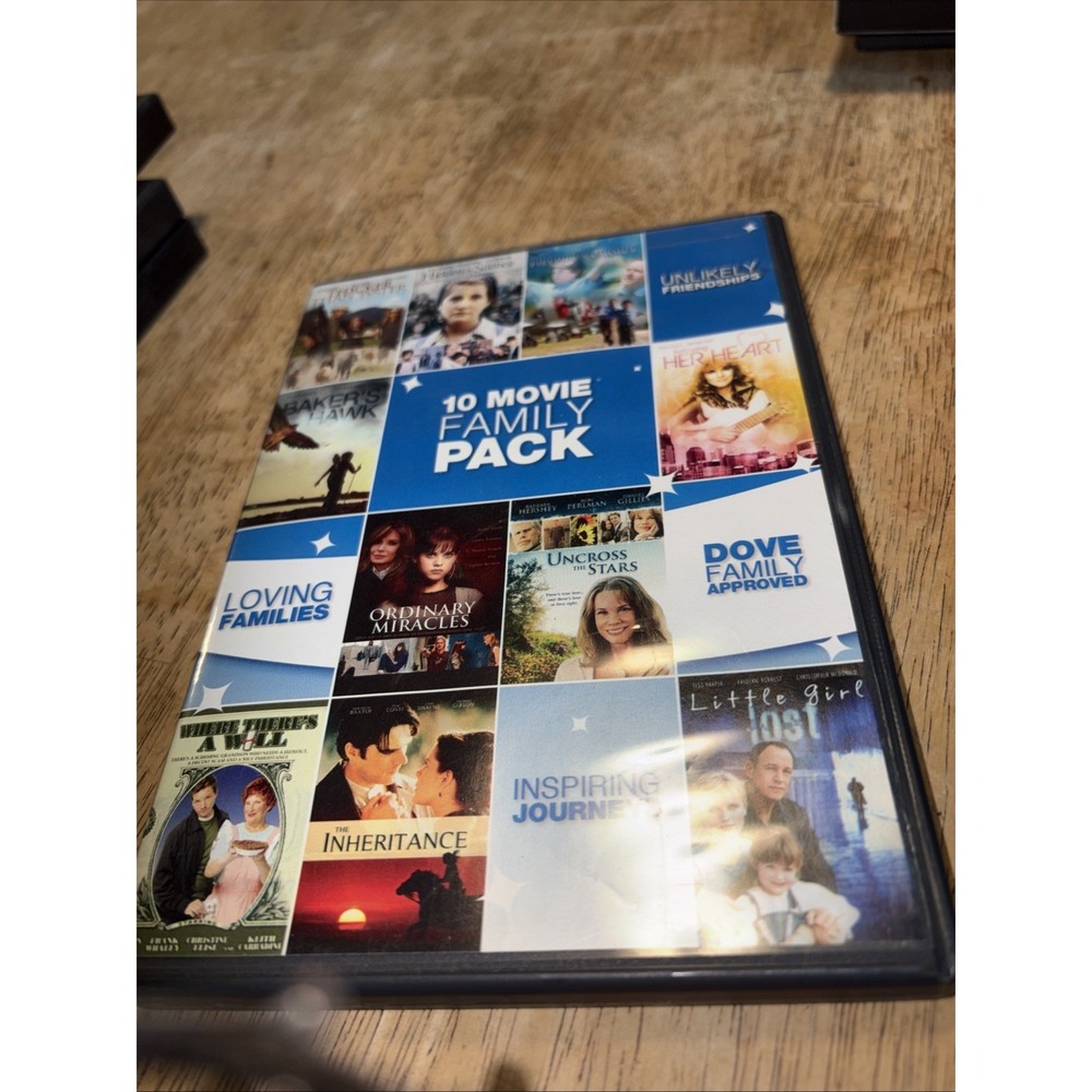 10 MOVIE FAMILY PACK THE INHERITANCE LITTLE GIRL LOST DVD MOVIE C1109